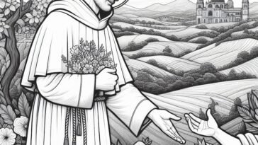 Dominican Legacy: Saint Dominic Coloring Pages