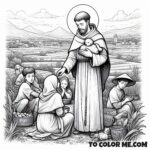 Defender of Innocents: Saint Dominic Coloring Book