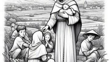 Defender of Innocents: Saint Dominic Coloring Book