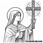 Constantine's Christian Mother: Helena Coloring