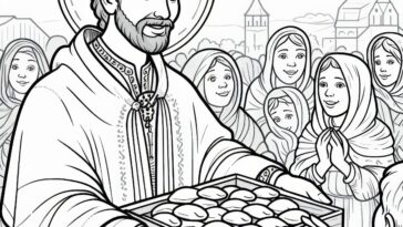 Pierogi Saint: St. Hyacinth Coloring Sheet