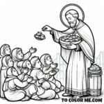 Medieval Missionary: Hyacinth Coloring Activity