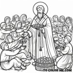 Famine-Ending Saint: Hyacinth Coloring Page