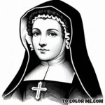 Spiritual Journey: St. Jane Frances Coloring Book