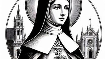 Faithful Widow: St. Jane Frances Coloring Book