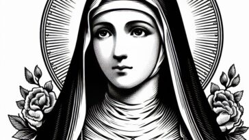 French Foundress: Jane de Chantal Coloring Pages
