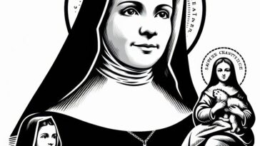 Baroness to Blessed: St. Jane Frances Coloring Book