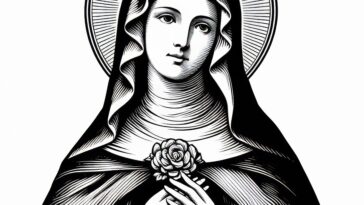 Spiritual Motherhood: Jane de Chantal Coloring Pages