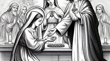 Founder of Jesus and Mary: St. John Eudes Coloring Sheet