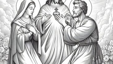 Saint John Eudes' Prayer: Catholic Coloring Activity