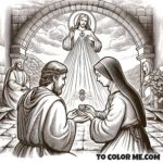 Congregation Founder: St. John Eudes Coloring Sheet