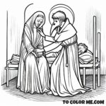 Marian Devotion: Saint John Eudes Prayer Coloring