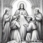 Refuge for the Fallen: St. John Eudes' Mission Coloring