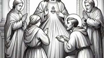Refuge for the Fallen: St. John Eudes' Mission Coloring