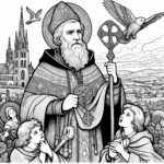 Apostle of Franconia: Saint Kilian Coloring Book