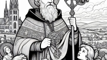Apostle of Franconia: Saint Kilian Coloring Book