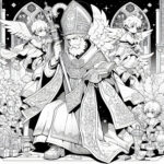 Missionary Bishop: St. Kilian Coloring Pages