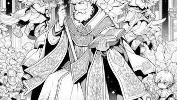 Missionary Bishop: St. Kilian Coloring Pages