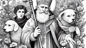 Irish Zeal in Germany: St. Kilian Coloring Pages