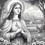 Purity and Forgiveness: St. Maria Goretti Coloring Book