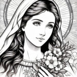 Little Saint of Mercy: St. Maria Goretti Coloring Pages