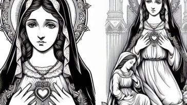 Heroic Forgiveness: St. Maria Goretti Coloring Pages