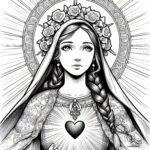 Brave Little Soul: Saint Maria Goretti Coloring Book