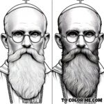 Auschwitz Hero: St. Maximilian Kolbe Coloring Pages