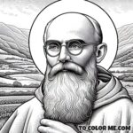 Prisoner #16670: Maximilian Kolbe Coloring Book