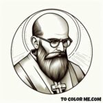 Martyr for Love: St. Maximilian Kolbe Coloring Pages
