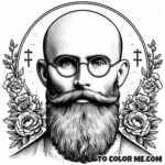Prisoner's Patron: Maximilian Kolbe Coloring Book
