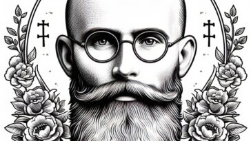 Prisoner's Patron: Maximilian Kolbe Coloring Book
