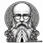 Nazi Camp Saint: St. Maximilian Kolbe Coloring Pages