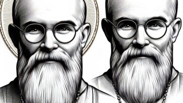 Mary's Chosen One: Maximilian Kolbe Coloring Book