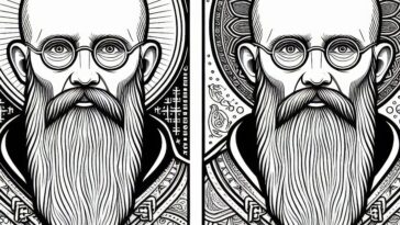 Purity and Martyrdom: St. Maximilian Kolbe Coloring Pages