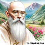 Prisoner's Prayer: Maximilian Kolbe Coloring Book
