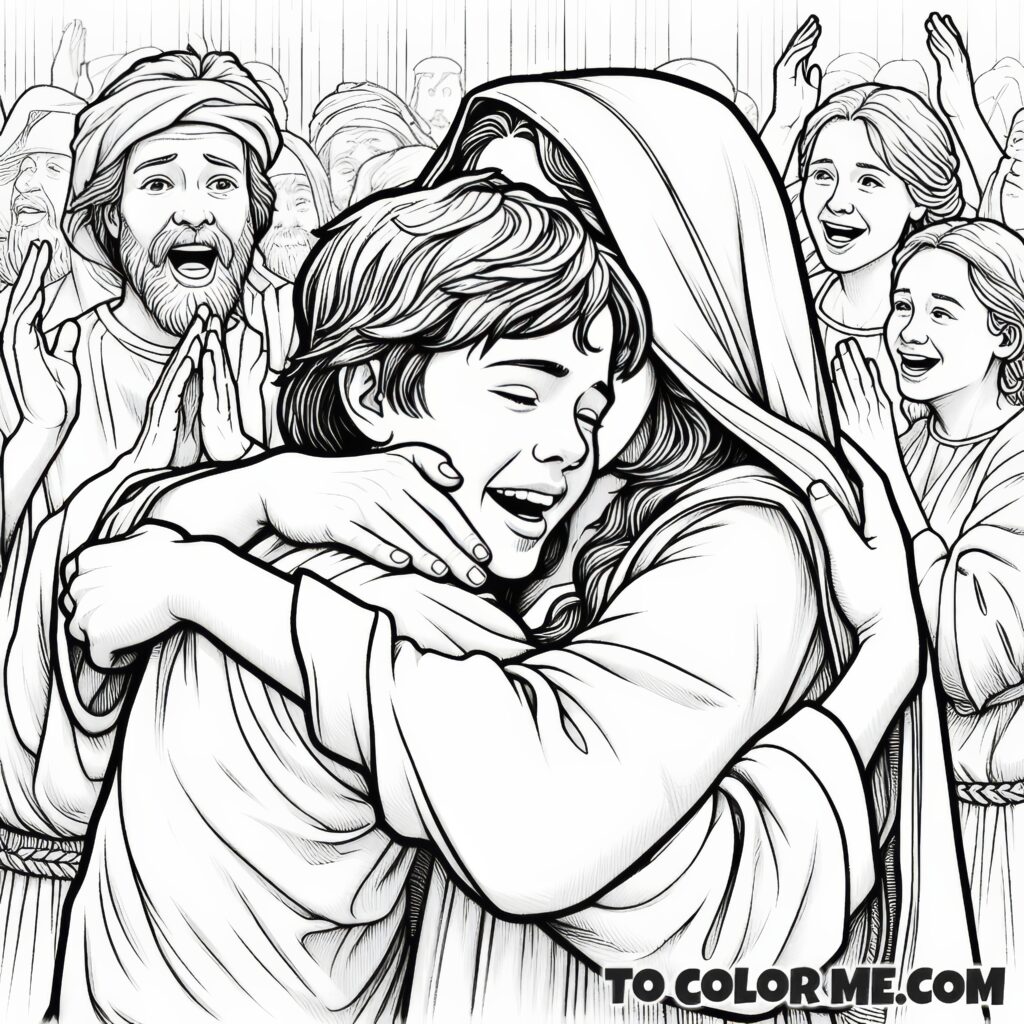 Persevering Prayer: St. Monica Coloring Sheet