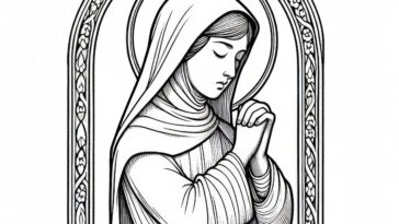 Son's Repentance: Augustine and Monica Sheet