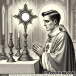Anti-Modernist Saint: Pius X Coloring Page