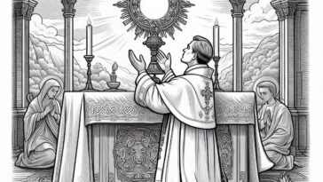 Frequent Communion Advocate: Pope Pius X Coloring