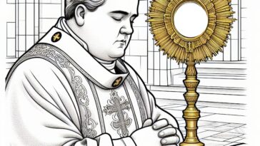 Catholic Tradition Guardian: St. Pius X Coloring Page