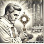 Liturgical Innovator: Pope Pius X Coloring Page