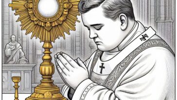 Catechism Reformer: St. Pius X Coloring Page