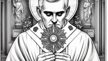 Traditional Catholic: Pope Pius X Coloring Page