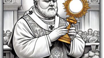 Papal Reformer: St. Pius X Coloring Activity