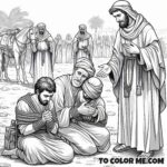 Algerian Captive: St. Raymond Coloring Sheet