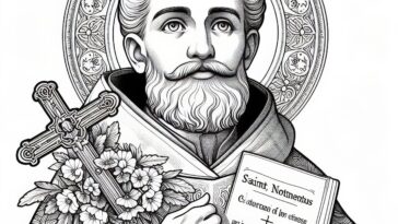 Order of Mercy Hero: Raymond Coloring Activity