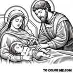 Caesarean Miracle: Raymond Coloring Page