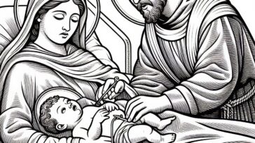 Caesarean Miracle: Raymond Coloring Page