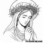 Latin American Saint: Rose of Lima Sheet